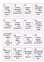 Vorschau - Arbeitsblätter - Dosendiktat / Schleichdiktat Mein Körper 🧍♀️ Schreiben & Verstehen (32 Karten + Zusatzaufgaben, Klasse 1–2) - Seite 2