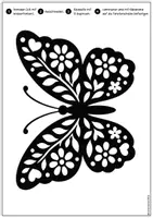 Vorschau - Mal- und Bastelvorlagen - 🌼 Frühling und Sommer-Fensterbilder: Vorlagen im Scherenschnitt-Stil (Bastelidee für Frühling & Ostern) - Seite 3