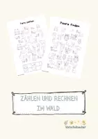 Vorschau - Arbeitsblätter - Arbeitsblätter Mathematik und Wahrnehmung Wald (21 x 29 - Deckblatt