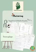 Vorschau - Stundenentwürfe - Bewertung Probeprojekt Muttertag 8+9 - Deckblatt