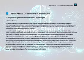 Vorschau - Arbeitsblätter - Künstliche Intelligenz Projektmanagement in industriellen Umgebungen Rätselheft Jg. 8-11 / weiterbildung - Seite 2