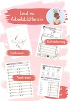 Vorschau - Arbeitsblätter - Laut eu - Arbeitsblättermix Klasse 1 - Deckblatt