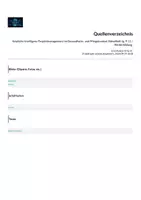 Vorschau - Arbeitsblätter - Künstliche Inelligenz Projektmanagement – Finanzwesen & Versicherungen Rätselheft Jg. 9-11 / Weiterbildung - Seite 1