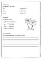 Vorschau - Arbeitsblätter - Englisch: The Island Adventure (Textarbeit mit Aufgaben) - Seite 2