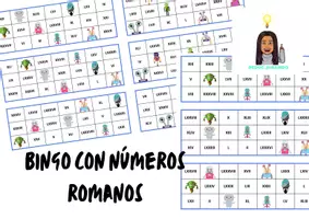 Vista previa - Juegos / Gamificación - Bingo con números romanos - Portada