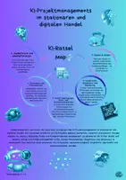 Vorschau - Arbeitsblätter - Künstliche Intelligenz Projektmanagement – Handel & Einzelhandel Rätsel Jg. 8-11 / weiterbildung - Deckblatt