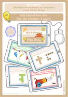 Vorschau - Spiele - Würfelnetze - Das interaktive Quiz (interaktive PDF) - Deckblatt