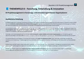Vorschau - Arbeitsblätter - Künstliche Intelligenz Projektmanagement – Forschung, Entwicklung & Innovation Rätselheft Jg. 8-11 / Weiterbildung - Seite 2