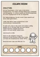 Vorschau - Arbeitsblätter - Escape Room Mathe Kl.3-4 "Weltraum" | inkl. Lösungen - Seite 2