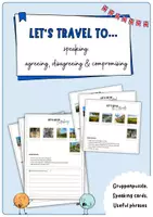 Vorschau - Arbeitsblätter - Discussion: agreeing, disagreeing and compromising: travel edition - Deckblatt