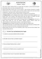 Vorschau - Arbeitsblätter - Lesetexte Pokémonwelt - zweifach differenziert - Seite 3
