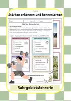 Vorschau - Arbeitsblätter - Ethik - Stärken erkennen - Deckblatt