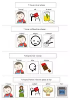 Aperçu - Apprentissages en autonomie - T'choupi fait un gateau - Livre Adapté - Page 1