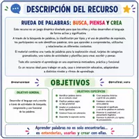 Vista previa - Juegos / Gamificación - RUEDA DE TIPOS DE PALABRAS (JUEGO) - página 2