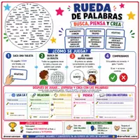 Vista previa - Juegos / Gamificación - RUEDA DE TIPOS DE PALABRAS (JUEGO) - página 3