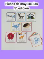 Vista previa - Juegos / Gamificación - Fichas de mayúsculas 3° edición - Portada