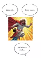 Vorschau - Arbeitsblätter - Jesus: mehr als ein Superheld? Einführung mit Mindmap (5/6) - Seite 2