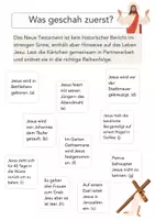 Vorschau - Arbeitsblätter - Wer ist Jesus? Vertiefung mit Mindmap & Visitenkarte (5/6) - Seite 3