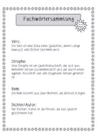 Vorschau - Arbeitsblätter - Sommer / Gedichte: Gedichte-Heft (Lyrik & Kreatives Schreiben) - Deutsch - Kl. 3/4 - Seite 3
