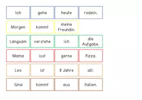 Vorschau - Anderer Materialtyp - Satzbausteine Legematerial und Kopiervorlagen - Seite 1