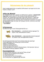 Vorschau - Arbeitsblätter - Lesespurgeschichte Schatzsuche im Frühling Klasse 3/4 - Seite 1