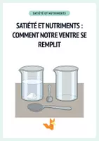 Aperçu - Expériences - Satiété et nutriments – Expérience avec fibres & eau 🧪 - Page de couverture