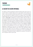 Aperçu - Feuilles d'exercices - Expérience Alimentation - Sucre caché - Protocole + Fiches - Page 2