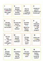 Vorschau - Arbeitsblätter - Dosendiktat / Schleichdiktat Gesunde Ernährung 🥕 Schreiben & Nachdenken (32 Karten + Zusatzaufgaben - Seite 1