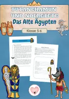 Vorschau - Arbeitsblätter - Altes Ägypten - Deckblatt