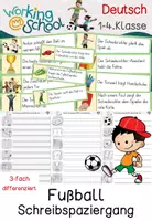 Vorschau - Arbeitsblätter - Fußball WM 2026 Schleichdiktate | Deutsch Klasse 1-4 | Rechtschreibung - Deckblatt