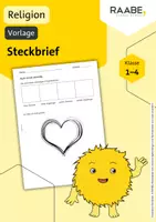 Vorschau - Mal- und Bastelvorlagen - Vorlage: Ich-Steckbrief - Deckblatt