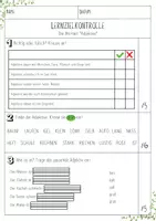 Vorschau - Test - Lernzielkontrolle Wortarten - Adjektive Test - Seite 2