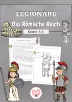 Vorschau - Arbeitsblätter - Römisches Reich - Deckblatt