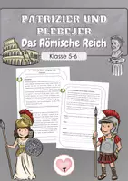 Vorschau - Arbeitsblätter - Römisches Reich - Deckblatt