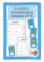 Vorschau - Arbeitsblätter - Materialpaket 9 Rechenspaziergänge zum Einmaleins 2-10 - Seite 1