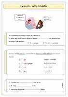 Vorschau - Stundenentwürfe - Grammaire: Die Präpositionen à und chez. Ortsangaben. - Seite 1