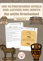 Vorschau - Arbeitsblätter - Antikes Griechenland - Deckblatt