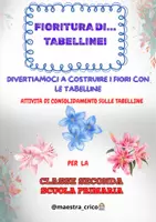 anteprima - Materiale di supporto/inclusione - ATTIVITÀ DI CONSOLIDAMENTO SULLE TABELLINE - Pagina di copertina
