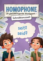 Vorschau - Anderer Materialtyp - Materialpaket Gleichklingende Wörter / Homophone - Deckblatt