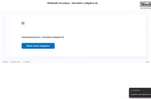 Vorschau - Arbeitsblätter - Hohlmaße berechnen - Interaktiv (4) - H5P/Moodle/HTML - Deckblatt