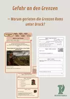 Vorschau - Unterrichtsreihen - Gefahr an den Grenzen – Warum gerieten die Grenzen Roms unter Druck? - Deckblatt