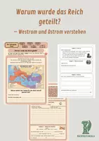 Vorschau - Unterrichtsreihen - Warum wurde das Reich geteilt? – Westrom und Ostrom verstehen - Deckblatt