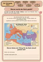 Vorschau - Unterrichtsreihen - Warum wurde das Reich geteilt? – Westrom und Ostrom verstehen - Seite 1