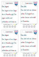 Vorschau - Arbeitsblätter - Leseblatt - J - 1. Klasse - Seite 2