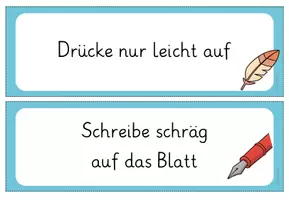 Vorschau - Bildkarten - Füllerregeln Aushang - Seite 3