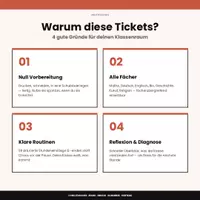 Vorschau - Arbeitsblätter - 10 Entry Tickets für jedes Fach | Sek I & Sek II | Stundeneinstieg mit Struktur - Seite 3