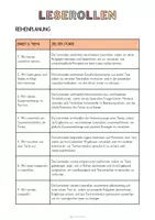 Vorschau - Stundenentwürfe - Materialpaket: Leserollen - Unterrichtsreihe, UB-Stunde und Material - Seite 2