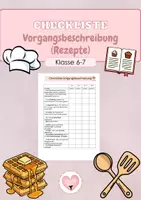 Vorschau - Arbeitsblätter - Vorgangsbeschreibung - Deckblatt