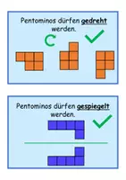 Vorschau - Merkblätter - Pentominos Vorlagen und Legeregeln - Seite 3