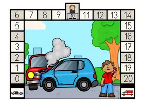 Aperçu - Jeux - Jeu de maths : Compter (Hôpital / Police) - Page 2